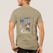 独立精神グローオリーブ トライブレンドTシャツ (裏面)