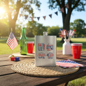 独立精神7月4日クラシック フラスク