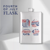 独立精神7月4日クラシック フラスク