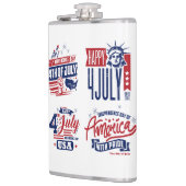 独立精神7月4日 フラスク (左)