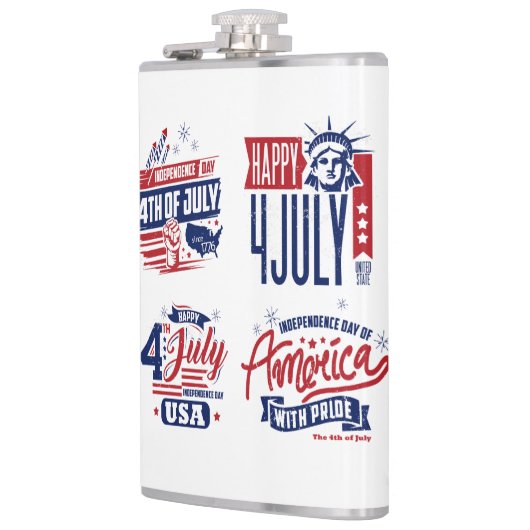 独立精神7月4日 フラスク (左)