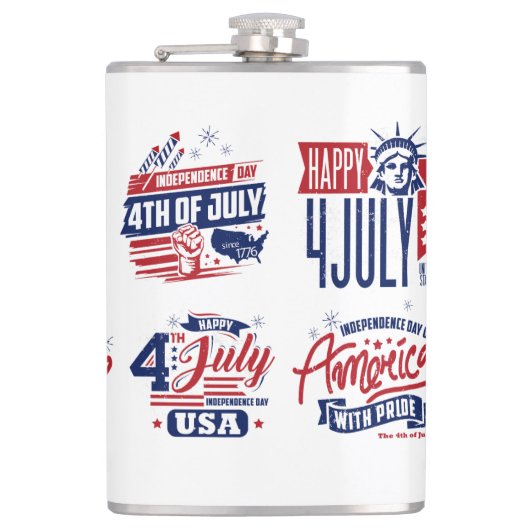 独立精神7月4日 フラスク (正面)