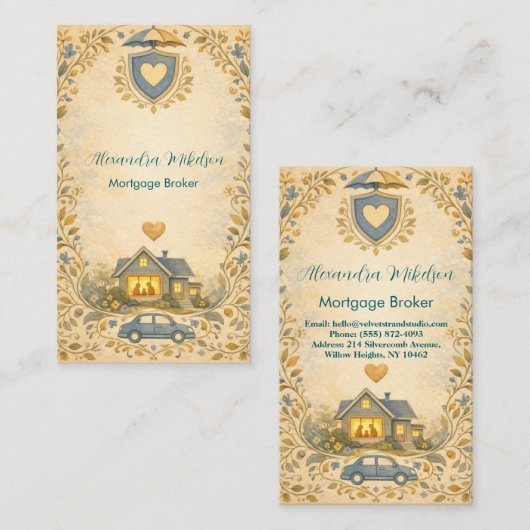 独立系保険アドバイザー プロフェッショナル 名刺 (正面/裏面)