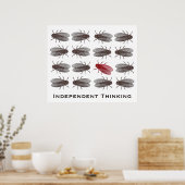 独立系考えクリエイティブ事務所のポスター ポスター (キッチン)