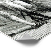 独立統一された州宣言 ポスター (角)