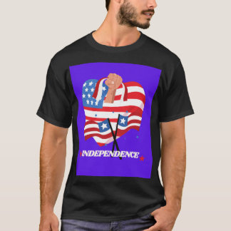 独立記念日のお祝い - 愛国心と自由 Tシャツ