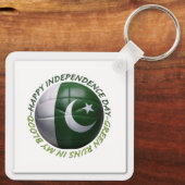 独立記念日のキーチェーン キーホルダー (裏面)