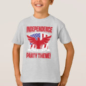 独立記念日のノームTシャツ Tシャツ (正面)