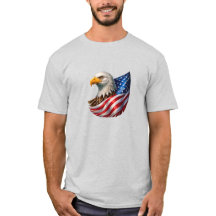独立記念日のベーシックTシャツ