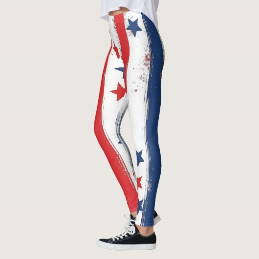 独立記念日のレギンス レギンス (左)