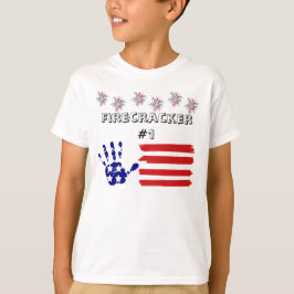 独立記念日の子供Tシャツ Tシャツ