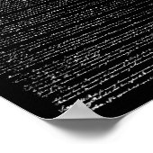 独立記念日の憲法前文　私たち ポスター (角)