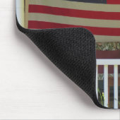 独立記念日の旗 – マーサのブドウ園 マウスパッド (コーナー)