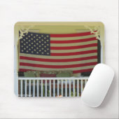 独立記念日の旗 – マーサのブドウ園 マウスパッド (マウス)