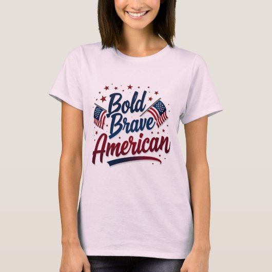 独立記念日の服装 Tシャツ (正面)