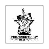 独立記念日の自由 ラバースタンプ (インプリント)