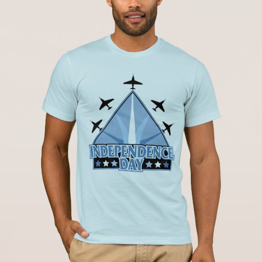 独立記念日のTシャツ Tシャツ (正面)