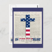 独立記念日はがき ポストカード (正面/裏面)