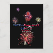 独立記念日はがき ポストカード (正面)