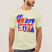 独立記念日は7月4日に毎年祝われます Tシャツ (正面)