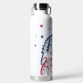 独立記念日アメリカンイーグルスター ウォーターボトル (正面)