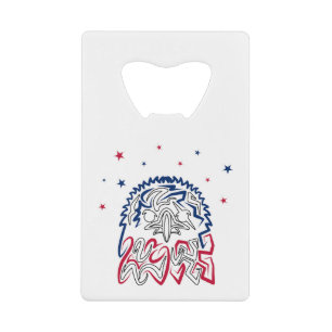 独立記念日アメリカンイーグルスター クレジットカード栓抜き