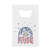 独立記念日アメリカンイーグルスター クレジットカード栓抜き (裏面)