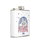 独立記念日アメリカンイーグルスター フラスク (右)