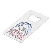 独立記念日アメリカンイーグル クレジットカード栓抜き (裏面アングル)