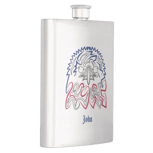 独立記念日アメリカンイーグル フラスク (右)