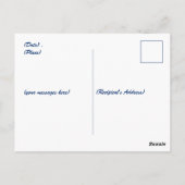 独立記念日アメリカンイーグル ポストカード (裏面)