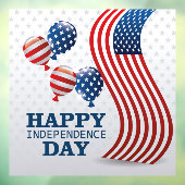 独立記念日ウィンドウの固定 ウィンドウサイン (シート3)