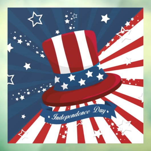 独立記念日ウィンドウの固定 ウィンドウサイン (シート3)