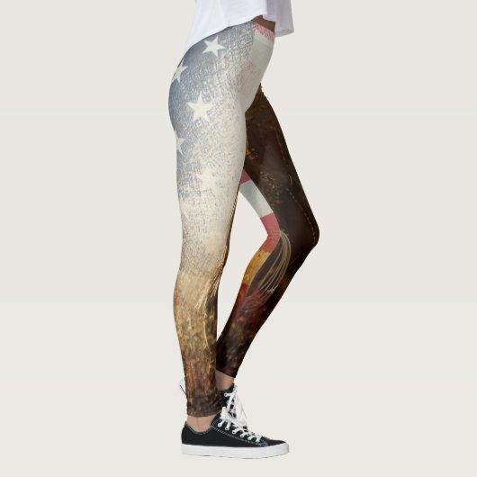 独立記念日カウボーイイメージ。 レギンス (右)