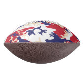 独立記念日カモフラージュあなたの名前をパーソナライズ アメリカンフットボール (回転90)