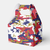 独立記念日カモフラージュあなたの名前をパーソナライズ フェイバーボックス (裏面サイド)