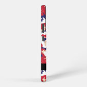 独立記念日カモフラージュあなたの名前をパーソナライズ SAMSUNG GALAXYケース (右側面)