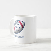 独立記念日サッカー コーヒーマグカップ (正面左)
