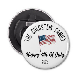 独立記念日パーソナライズされた名 栓抜き