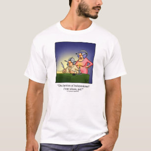 独立記念日ユーモアTシャツ「斑点」 Tシャツ