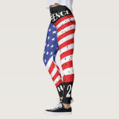 独立記念日及び2017年7月第4 レギンス (左)