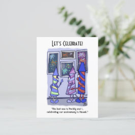 独立記念日祝のハガキー ポストカード