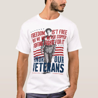 独立記念日退役軍人Tシャツ Tシャツ