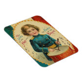 独立記念日1776年7月4日ドラマー・ガール マグネット (右側)