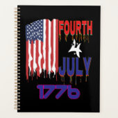 独立記念日1776 プランナー手帳 (正面)