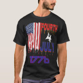 独立記念日1776 Tシャツ (正面)