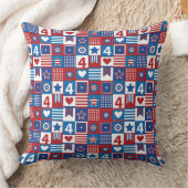 独立記念日2023年7月4日統一された州 クッション (ブランケット)