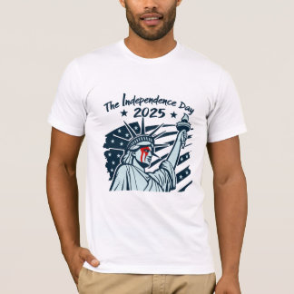 独立記念日2025年ユニーク- Tシャツデザイン» Tシャツ