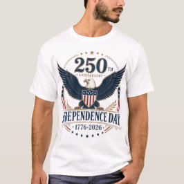 独立記念日250周年記念Tシャツ Tシャツ