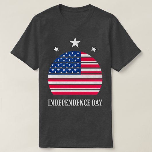 独立記念日3 Tシャツ (デザイン正面)